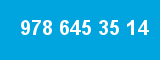 978 645 35 14 978 645 35 14